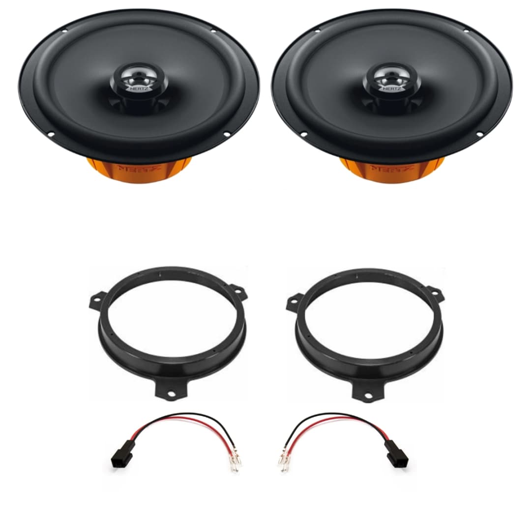 Pachet difuzoare auto usi Spate Toyota Yaris 2021-2023 Hertz Dieci 60 W