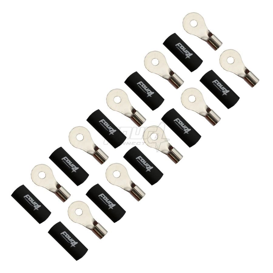 Inel terminal Four Connect, 4-690953, M6, 10 mm2, Set 10 Buc
