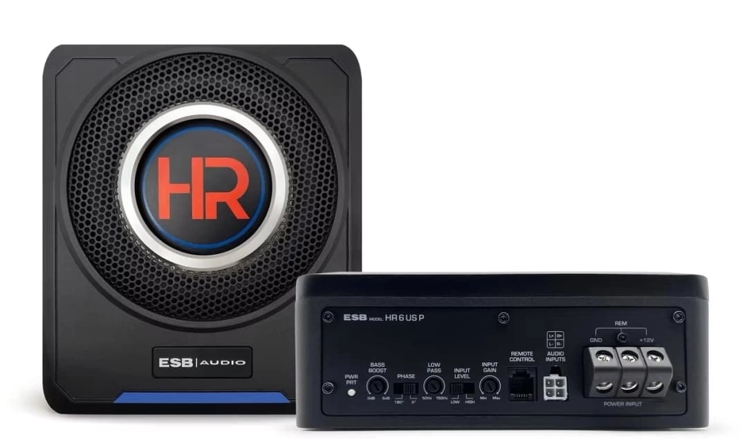 Subwoofer auto activ ESB HR 6 US P, 250 W