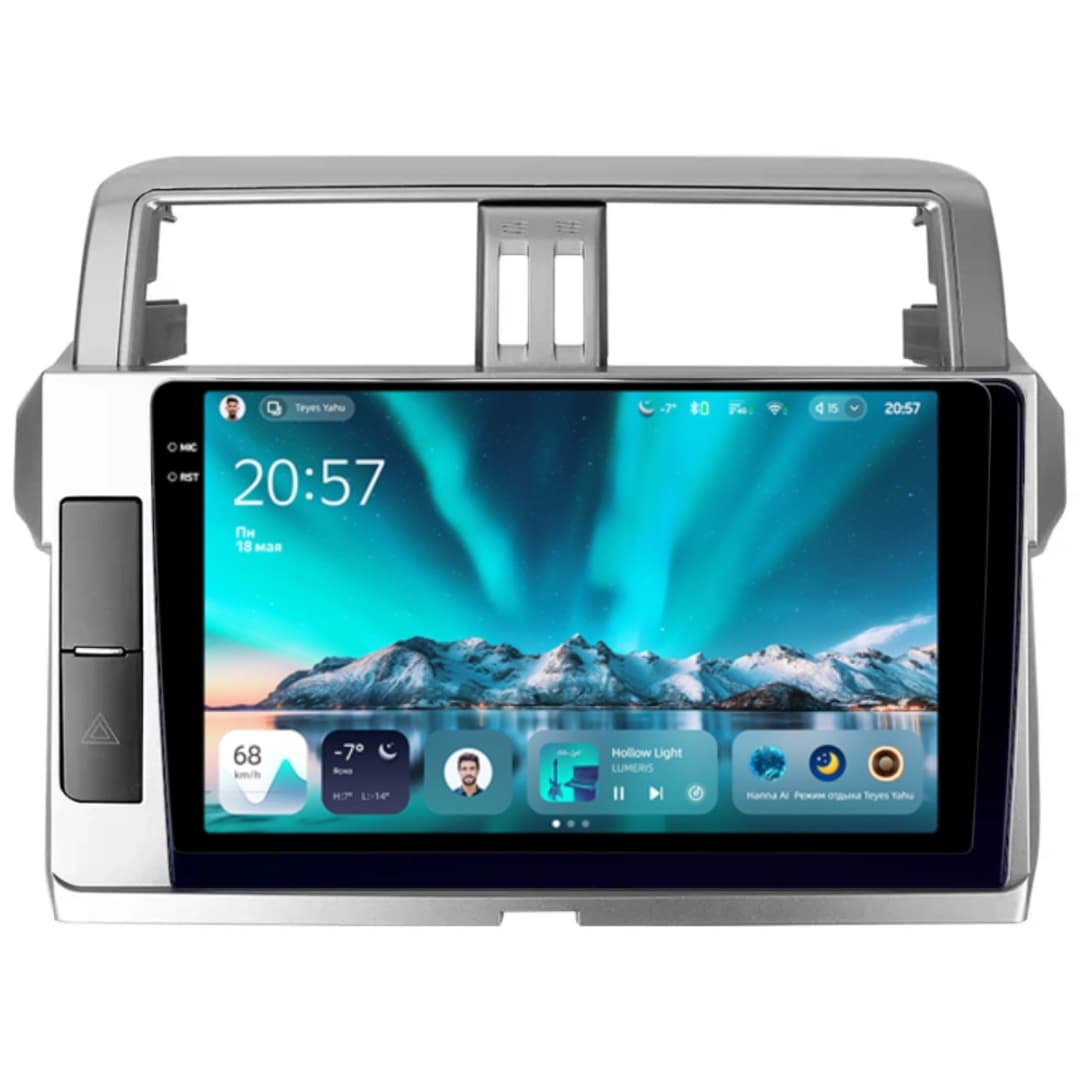 Navigatie Auto Teyes CC4 Toyota Land Cruiser Prado J200 2013-2017 6+64GB 10.36" QLED Octa-core 2.7Ghz, Android 4G Bluetooth 5.1 DSP