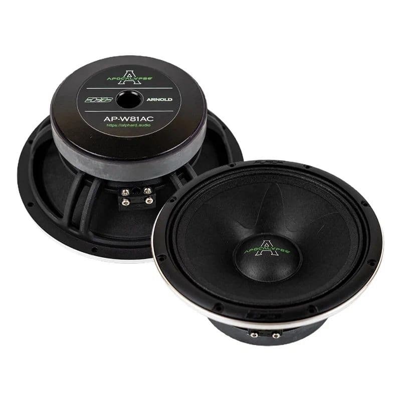 Difuzoare auto Deaf Bonce Apocalypse AP-W81AC set componente, 200mm, 300W RMS, 4Ω, set 2 difuzoare