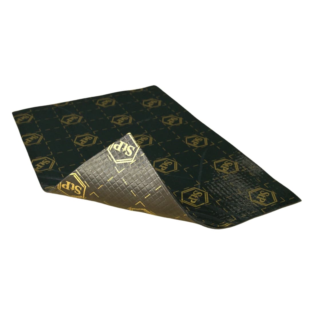 Insonorizant Auto Premium STP Massa Bassa Gold, 2.7mm, 375x530mm, 0.199 m2, Foaie