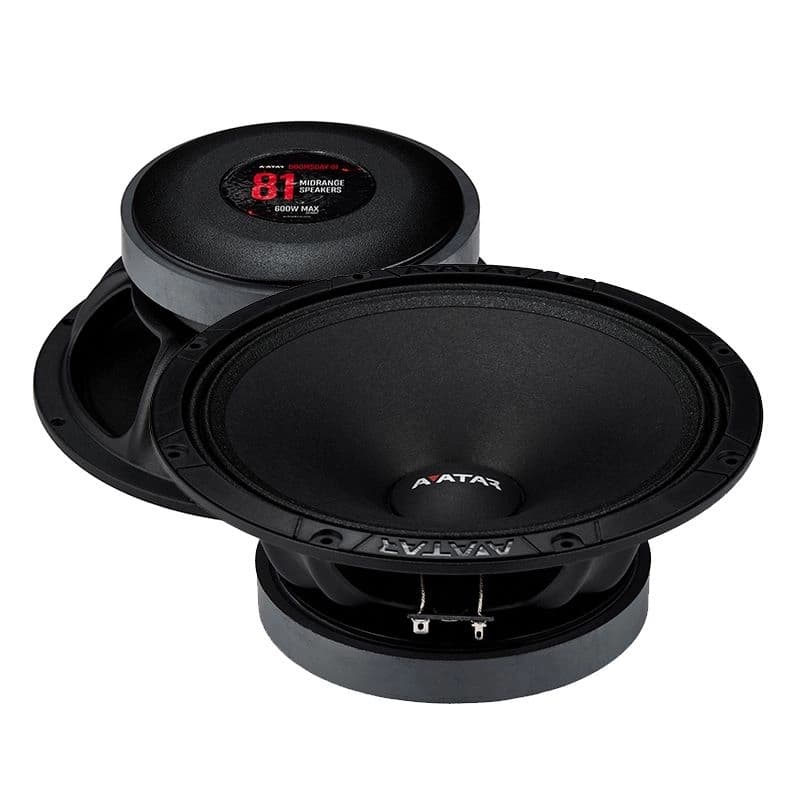 Set 2 Difuzoare Auto Avatar Doomsday 81, Midrange 200mm, 300W RMS, 4 Ohm