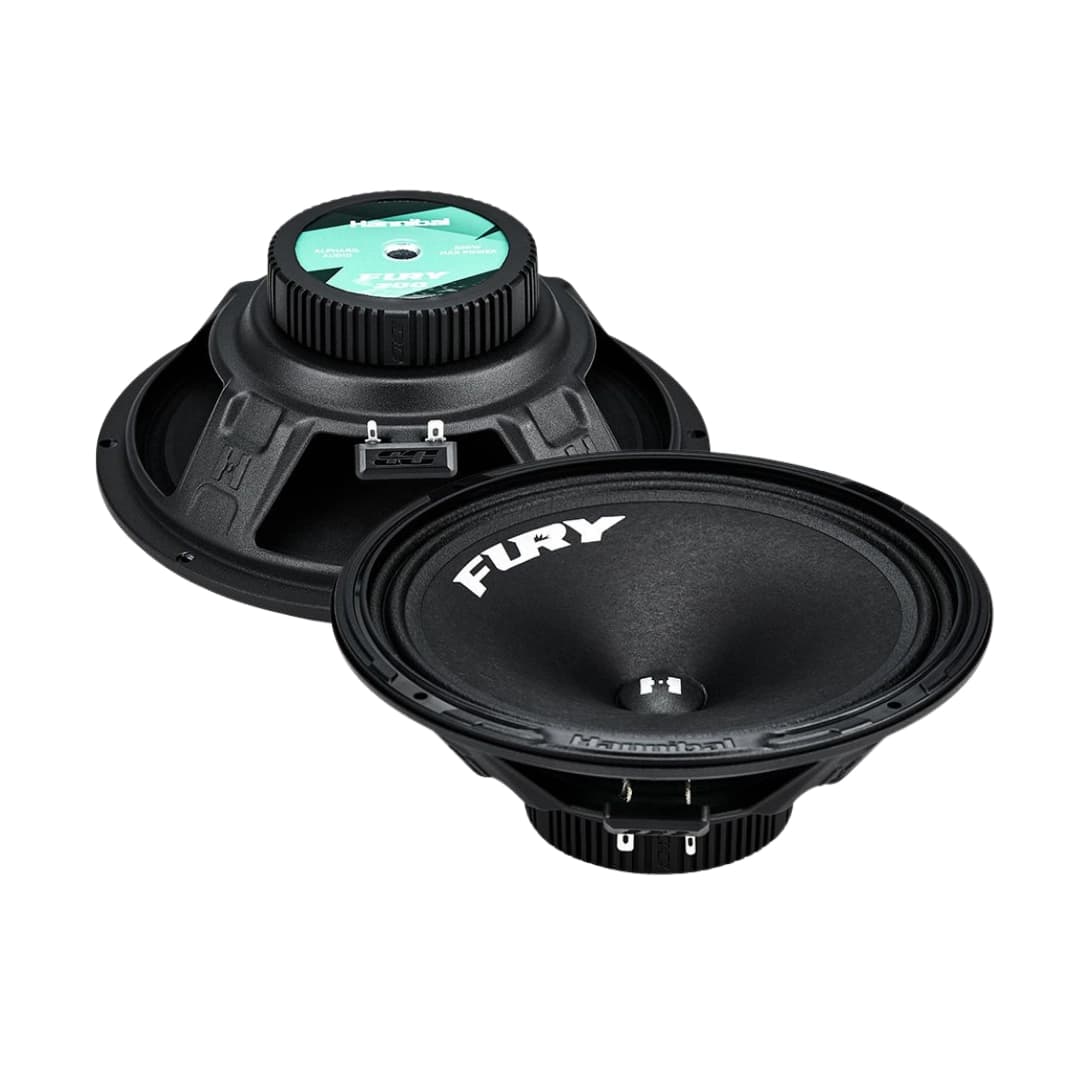 Set 2 Difuzoare Auto Deaf Bonce Hannibal Fury 200, Midrange 200mm, 100W RMS, 4 Ohm