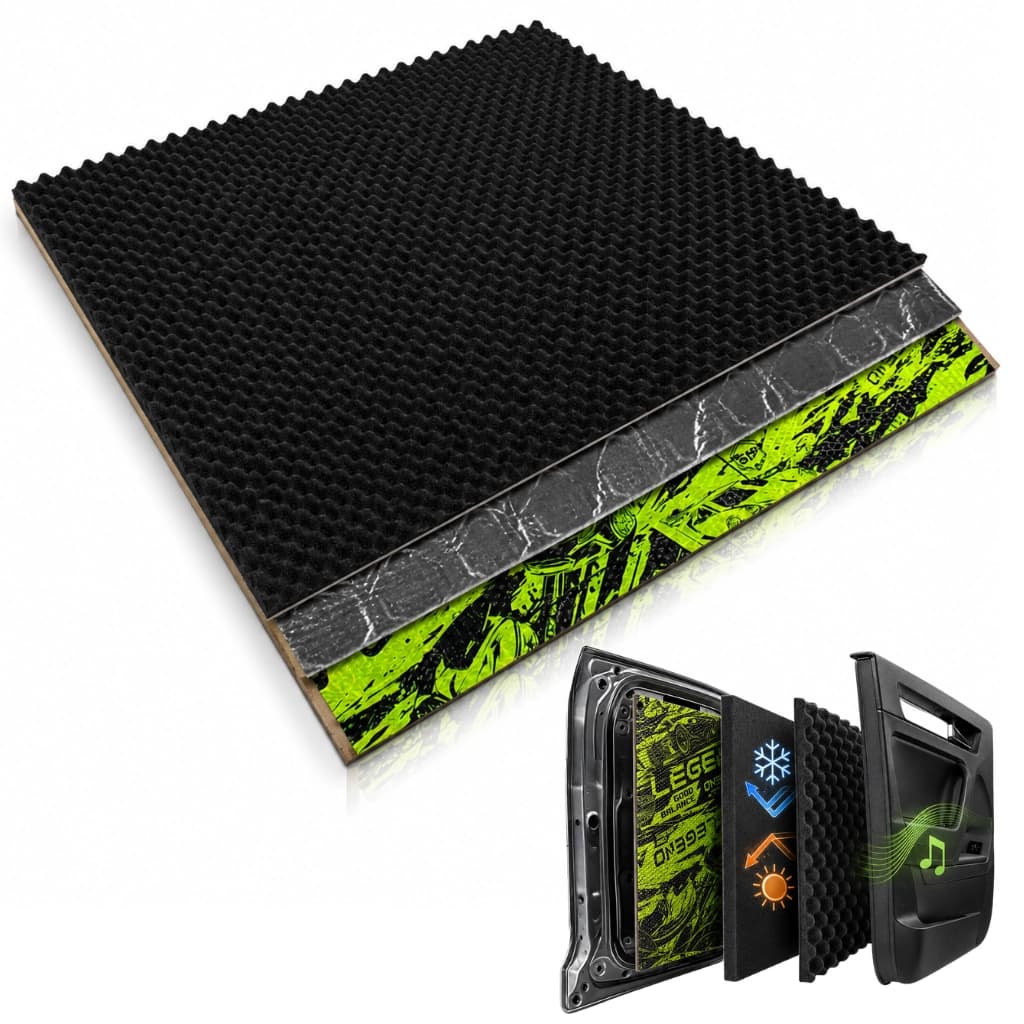 Pachet insonorizant pentru doua usi STP Optimum Light Door, Vibro, Fono, Termo, 3 Straturi