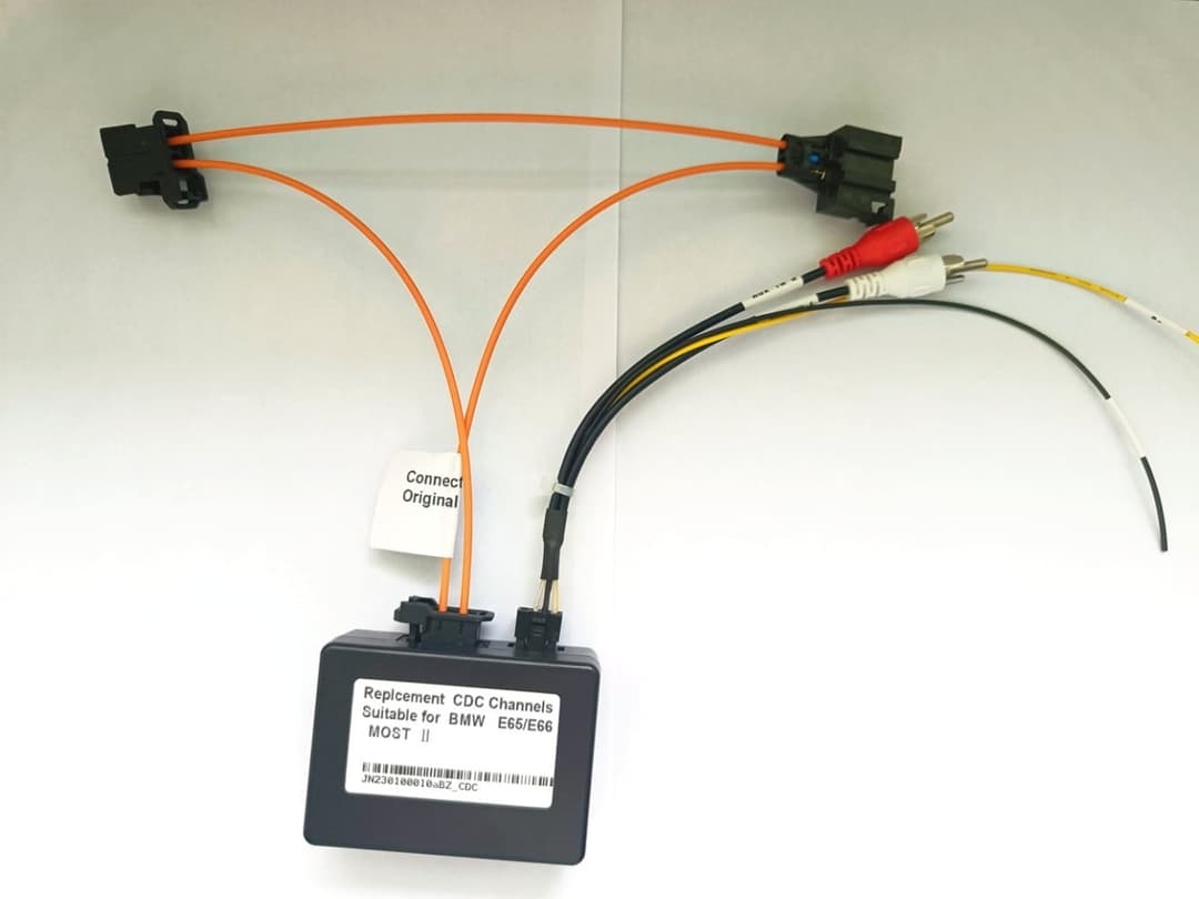Decodor audio fibra optica BMW Seria 7 (E65 / E66) fabricat in perioada 2001 - 2009