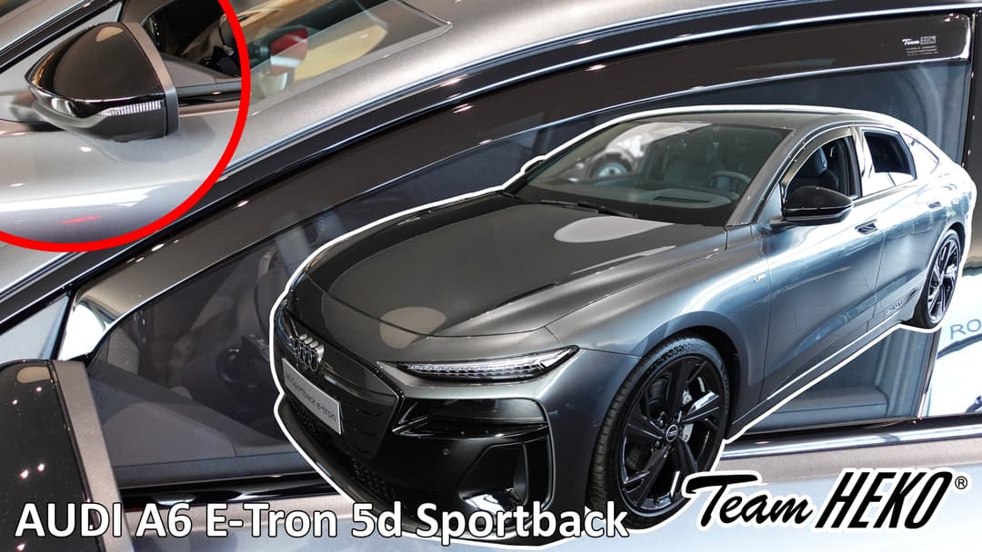 Paravanturi Heko Compatibile Audi A6 E-Tron Cu Oglinzi 2024-Prezent