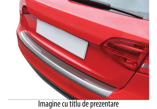 Protectie Bara Spate Compatibila Volkswagen Passat B8 2015-Prezent Sedan (Gri)