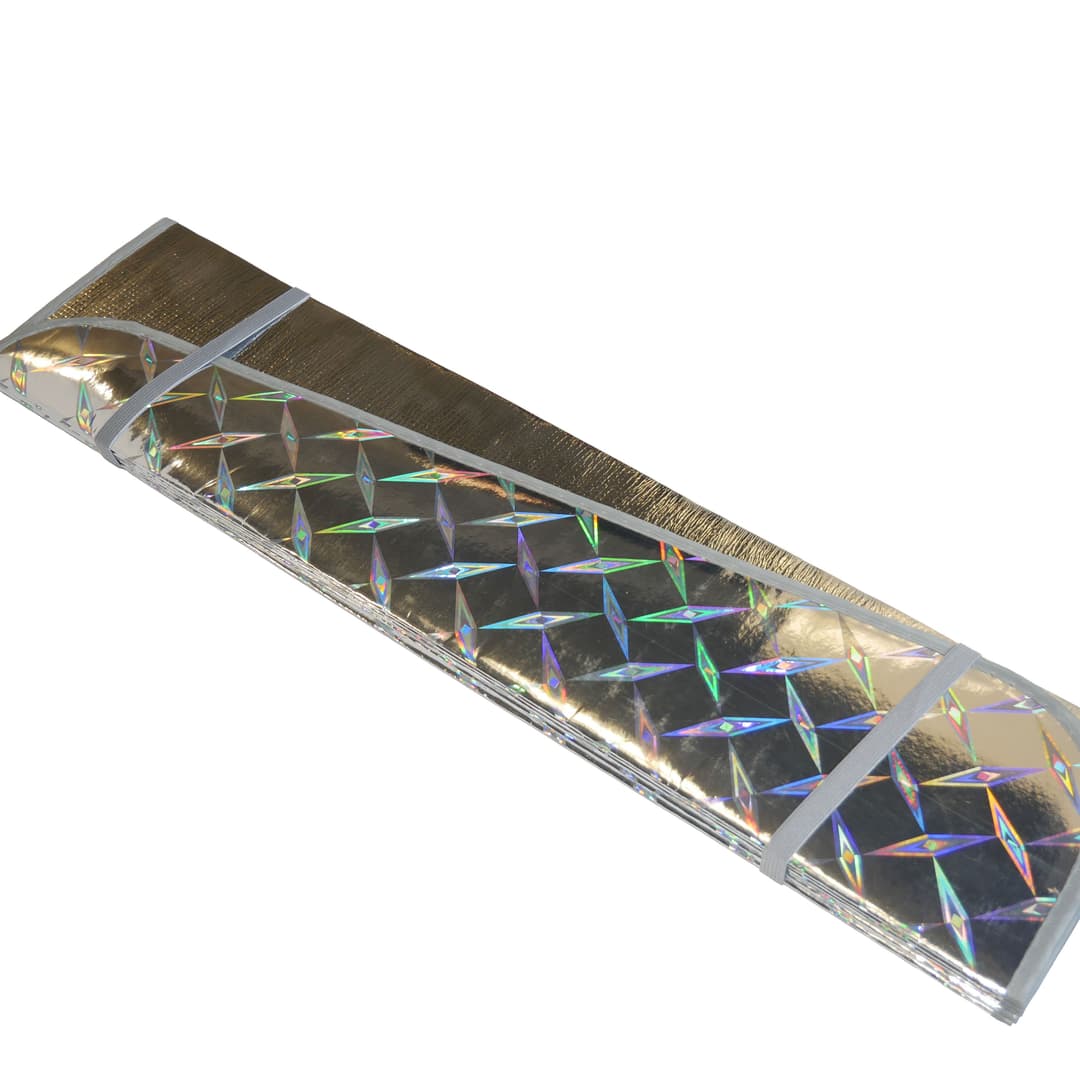 Parasolar parbriz efect holografic 80x145 cm TRIMMER