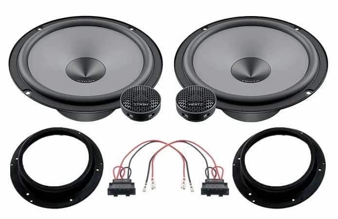Pachet difuzoare Hertz Uno dedicate usi fata Volkswagen Golf V (2003 - 2009)