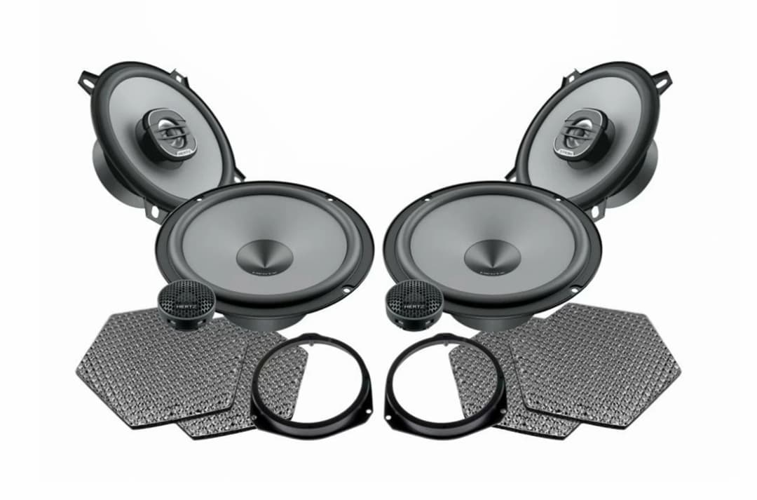 Pachet difuzoare auto Hertz Uno dedicat Opel Corsa D (2006 - 2014)