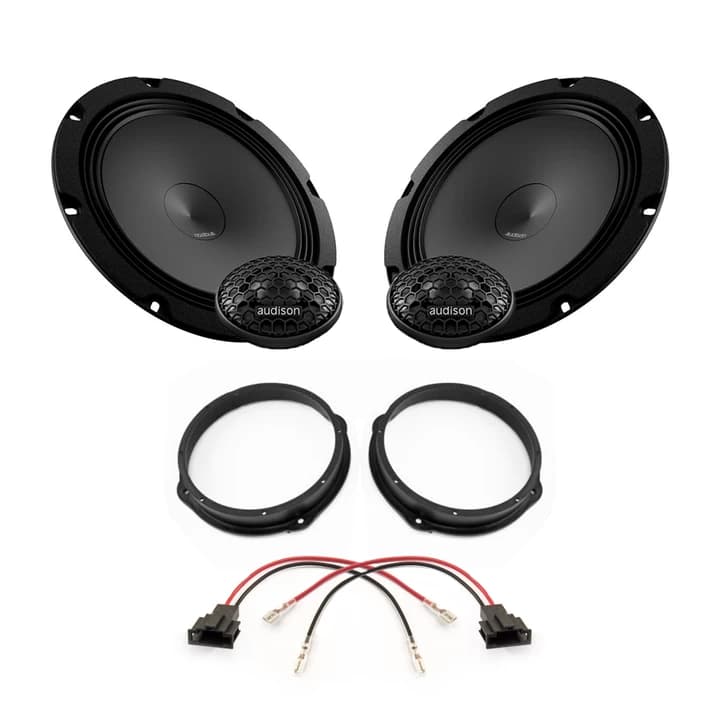 Pachet difuzoare auto Audison Prima dedicat usi fata Audi A3 2013-2020, RMS 100 W