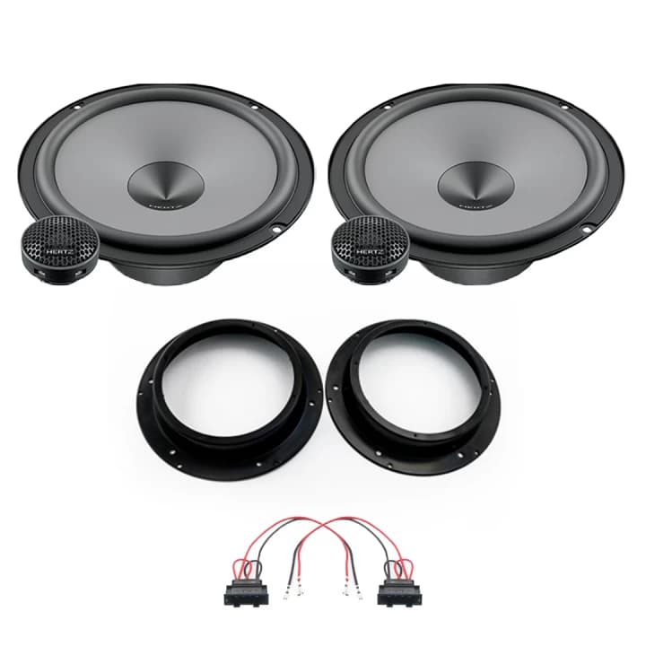 Pachet difuzoare auto Hertz Uno dedicat usi fata Skoda Superb 2015-, RMS 75W