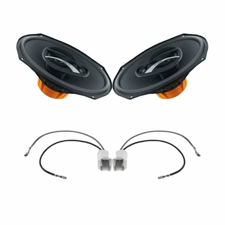 Pachet difuzoare auto Hertz Dieci dedicat usi fata Nissan Navara 2005-2015, RMS 90W