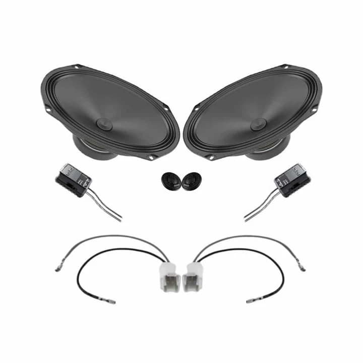Pachet difuzoare auto Audison Prima dedicat usi fata Nissan Patfinder 2012-2021, RMS 100W