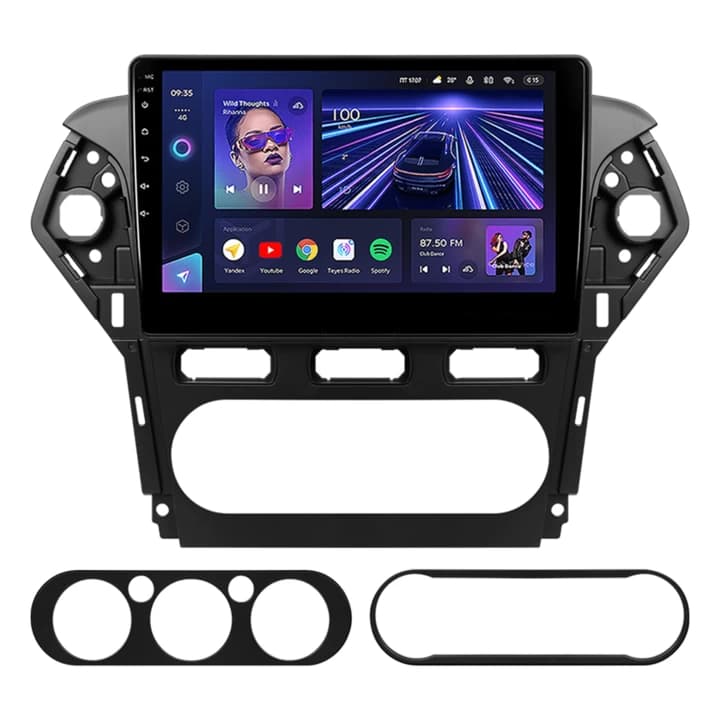 Navigatie Auto Teyes CC3 360 Ford Mondeo 3 2007-2014 6+128GB 10.2" QLED Octa-core 1.8Ghz Android 4G Bluetooth 5.1 DSP