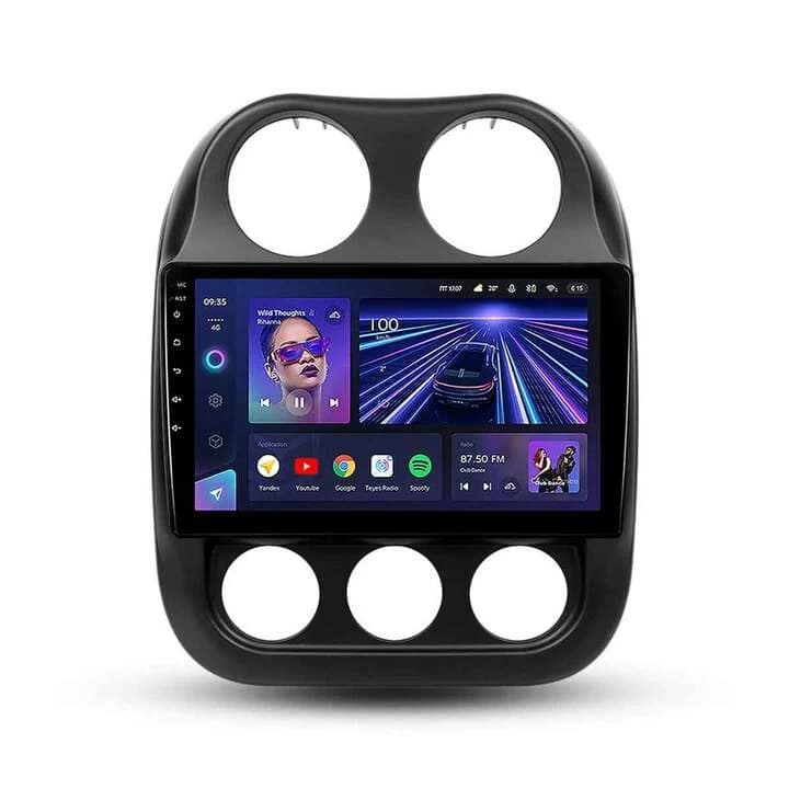 Navigatie Auto Teyes CC3 360° Jeep Compass 1 2009-2015 6+128GB 10.2" QLED Octa-core 1.8Ghz, Android 4G Bluetooth 5.1 DSP