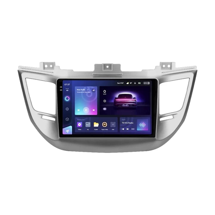 Navigatie Auto Teyes CC3 2K Hyundai Tucson 3 2015-2018 6+128GB 9.5" QLED Octa-core 2Ghz, Android 4G Bluetooth 5.1 DSP