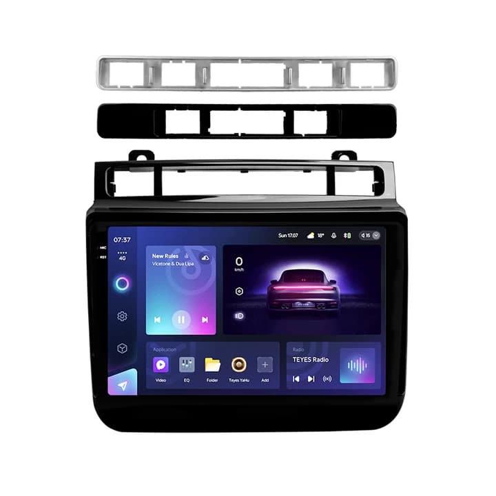 Navigatie Auto Teyes CC3 2K Volkswagen Touareg 2 2010-2018 4+64GB 9.5" QLED Octa-core 2Ghz, Android 4G Bluetooth 5.1 DSP