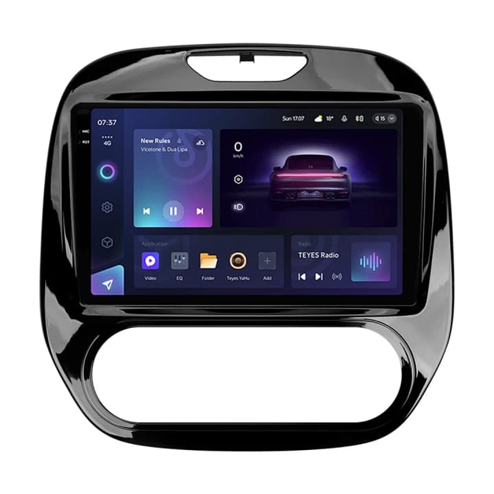 Navigatie Auto Teyes CC3 2K Renault Captur 2016-2019 4+64GB 9.5" QLED Octa-core 2Ghz, Android 4G Bluetooth 5.1 DSP