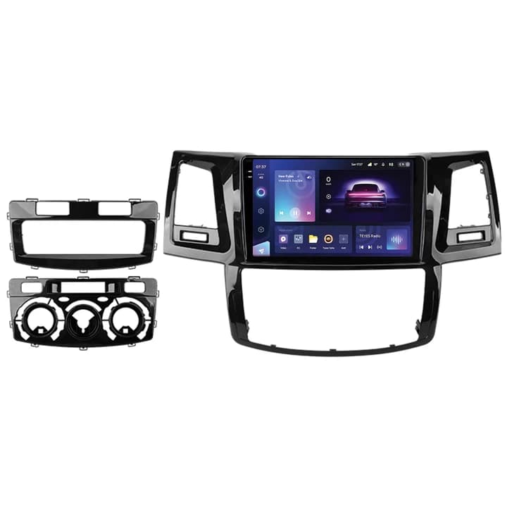 Navigatie Auto Teyes CC3 2K Toyota Hilux 2005-2015 4+64GB 9.5" QLED Octa-core 2Ghz Android 4G Bluetooth 5.1 DSP
