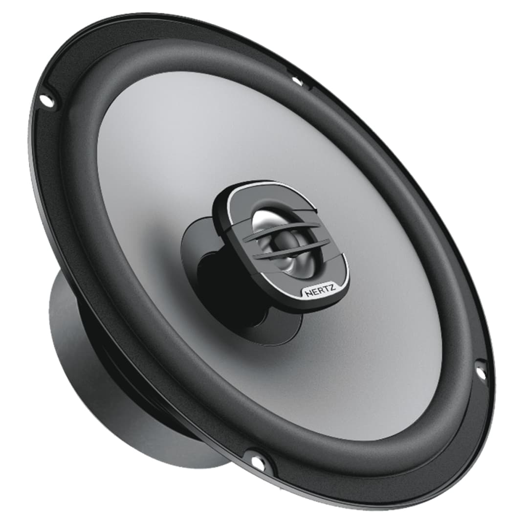 Difuzoare auto Hertz Uno X 165 set coaxial 2 căi, 165mm, 55W RMS, 4Ω, set 2 difuzoare