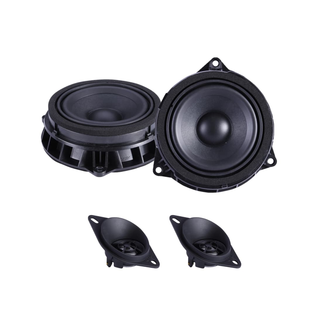 Difuzoare auto Steg dedicate BMW BMX45C set sistem 2 căi, 100mm, 160W RMS, 4Ω, set 4 difuzoare