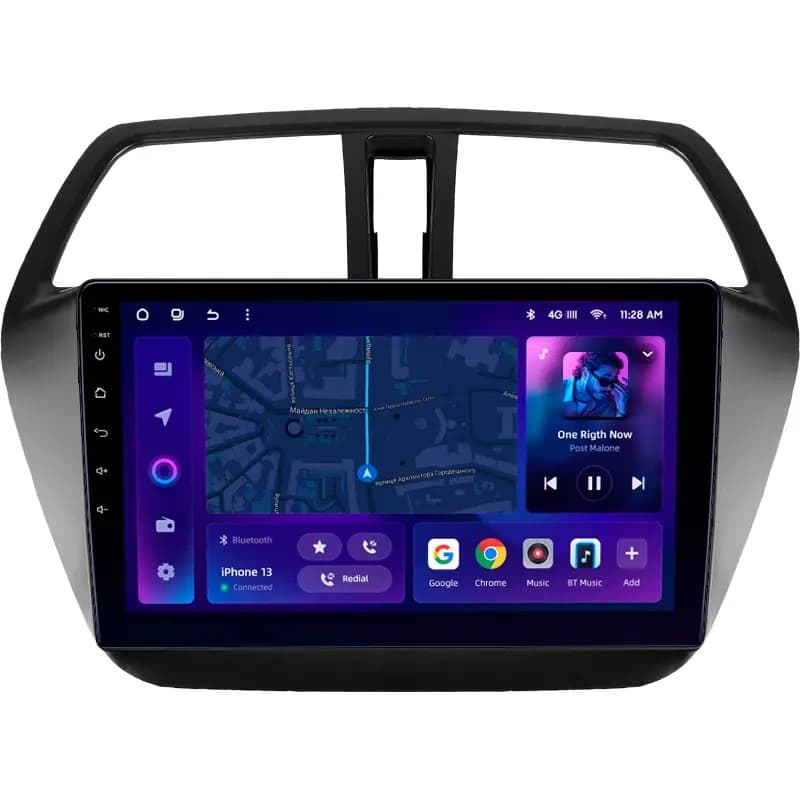 Navigatie Auto MOSS M2 Suzuki SX4 2 2012-2016 4+64GB 9" IPS Octa-core 1.6Ghz, Android 4G Bluetooth 5.1 DSP