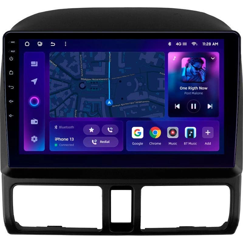 Navigatie Auto MOSS M2 Honda CR-V 2 2001-2006 4+64GB 9" IPS Octa-core 1.6Ghz, Android 4G Bluetooth 5.1 DSP