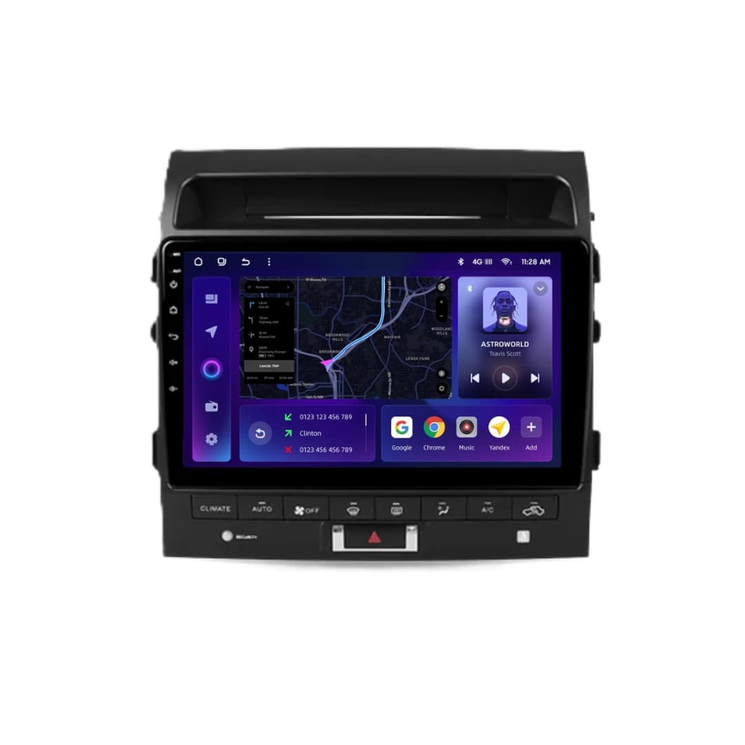 Navigatie Auto MOSS M2 Toyota Land Cruiser 11 J200 2007-2015 4+32GB 10" IPS Octa-core 1.6Ghz, Android 4G Bluetooth 5.1 DSP