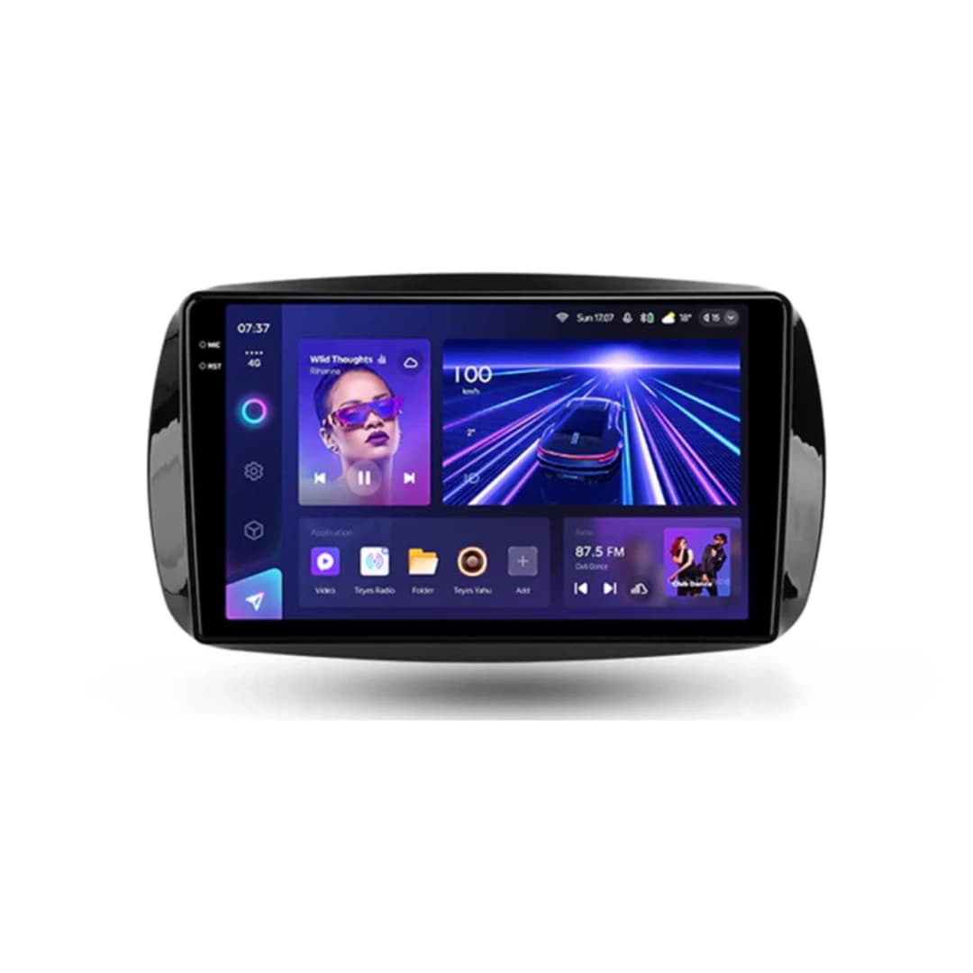 Navigatie Auto Teyes CC3 2K Mercedes-Benz Fortwo 2014-2023 4+64GB 9.5" QLED Octa-core 2Ghz, Android 4G Bluetooth 5.1 DSP