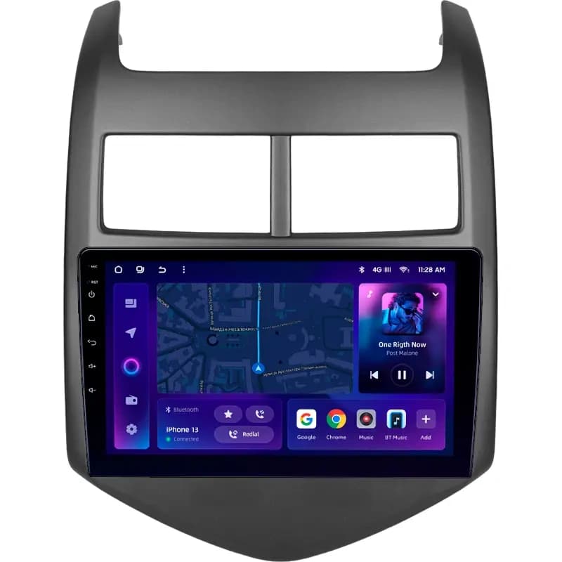 Navigatie Auto MOSS M3 Chevrolet Aveo T300 2012-2015 4+32GB 9" QLED Octa-core 2Ghz, Android 4G Bluetooth 5.1 DSP