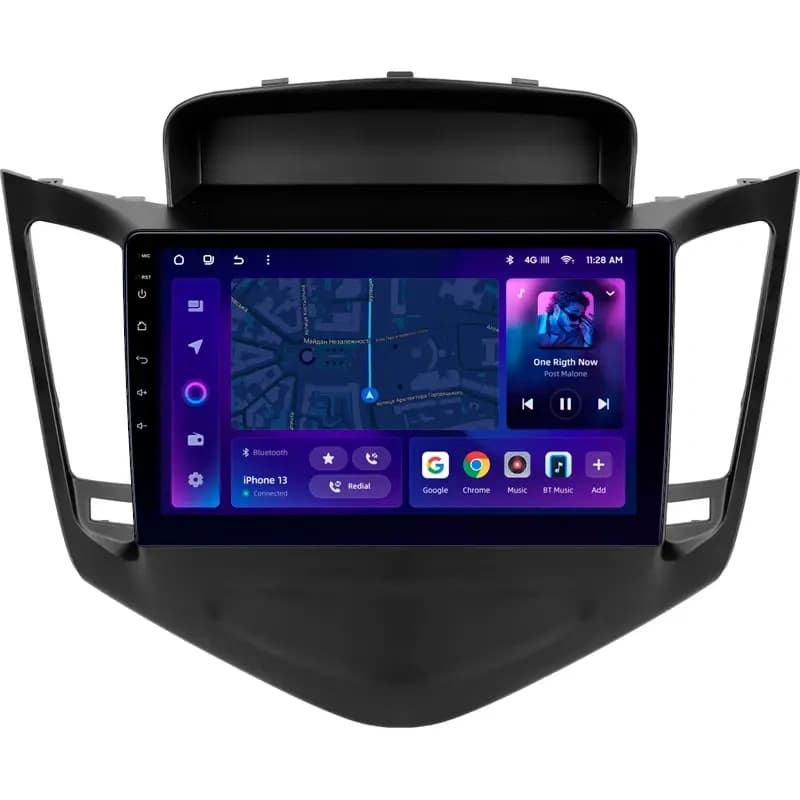 Navigatie Auto MOSS M3 Chevrolet Cruze J300 2008-2016 4+32GB 9" QLED Octa-core 2Ghz, Android 4G Bluetooth 5.1 DSP