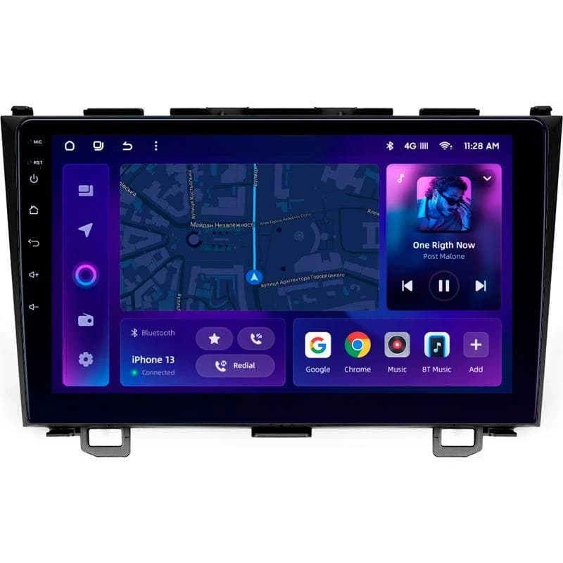 Navigatie Auto MOSS M3 Honda CR-V 3 2006-2010 4+32GB 9" QLED Octa-core 2Ghz, Android 4G Bluetooth 5.1 DSP