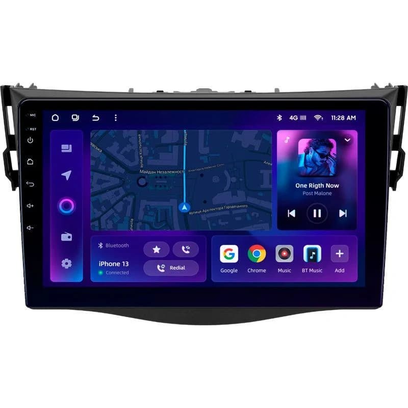Navigatie Auto MOSS M3 Toyota RAV4 XA30 2005-2013 4+32GB 9" QLED Octa-core 2Ghz, Android 4G Bluetooth 5.1 DSP