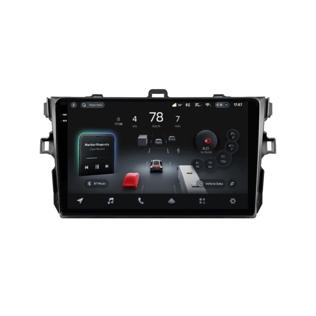Navigatie Auto cu Asistenta AI Teyes CC4 PRO Toyota Corolla 10 2006-2013 8+128GB 9.5" QLED, Android 13, 5G, 7.1 DSP, CarPlay