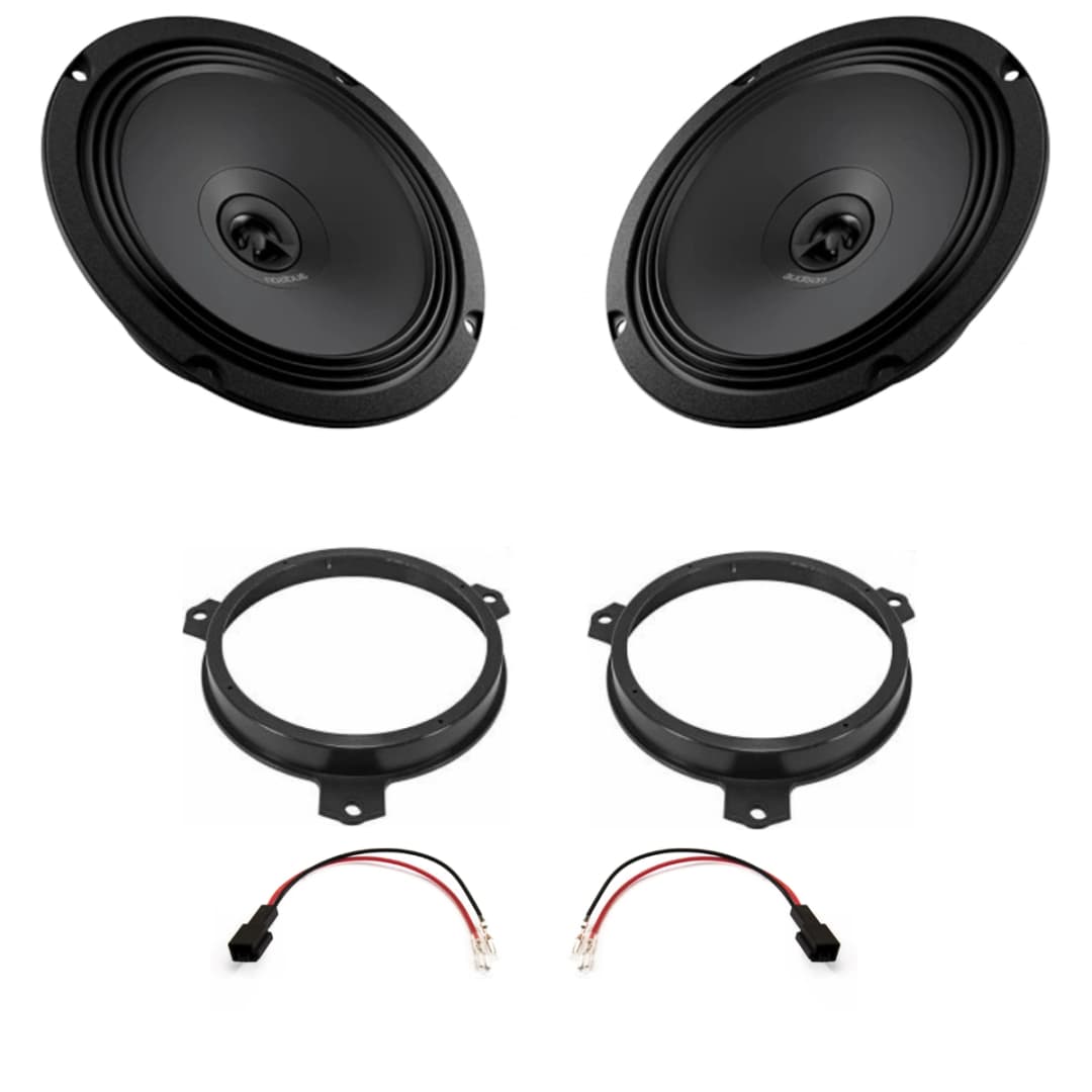 Pachet difuzoare auto usi Spate Toyota Yaris 2021-2023 Audison Prima 70 W