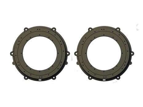 Inele adaptoare difuzoare auto Cod 20.592 Porsche 911 2012 - 2014 FATA 165mm / 200 mm