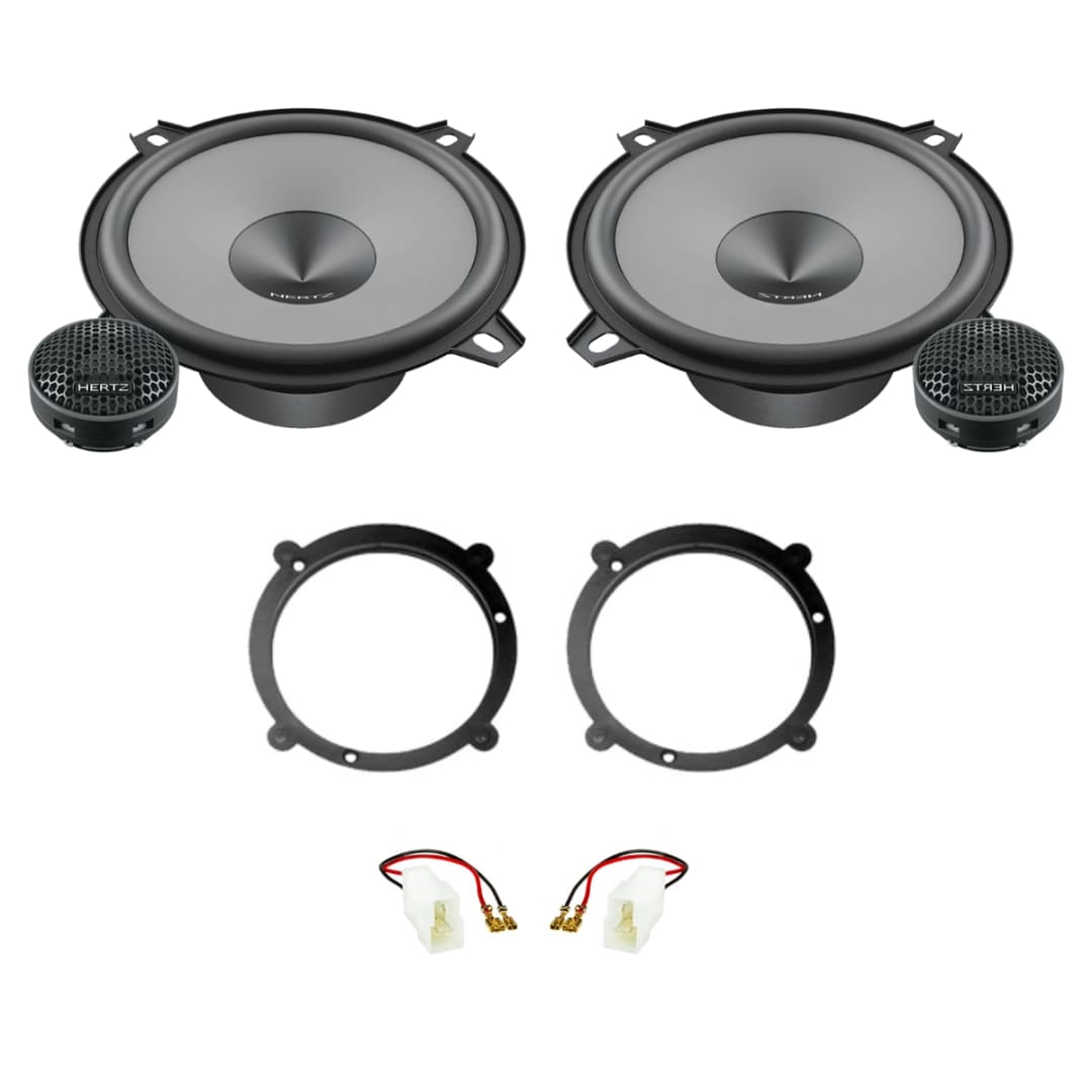 Pachet difuzoare auto usi Fata Audi A3 8L 1996-2003 Hertz Uno 75 W