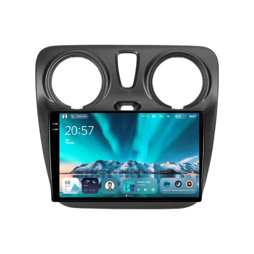 Navigatie Auto Teyes CC4 Dacia Dokker 2012-2020 6+128GB 9.5" QLED Octa-core 2.7Ghz, Android 4G Bluetooth 5.1 DSP