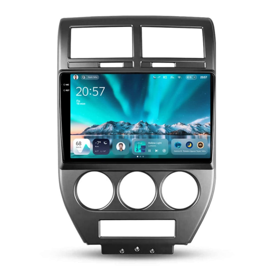 Navigatie Auto Teyes CC4 Jeep Compass 1 2006-2010 6+64GB 10.36" QLED Octa-core 2.7Ghz, Android 4G Bluetooth 5.1 DSP
