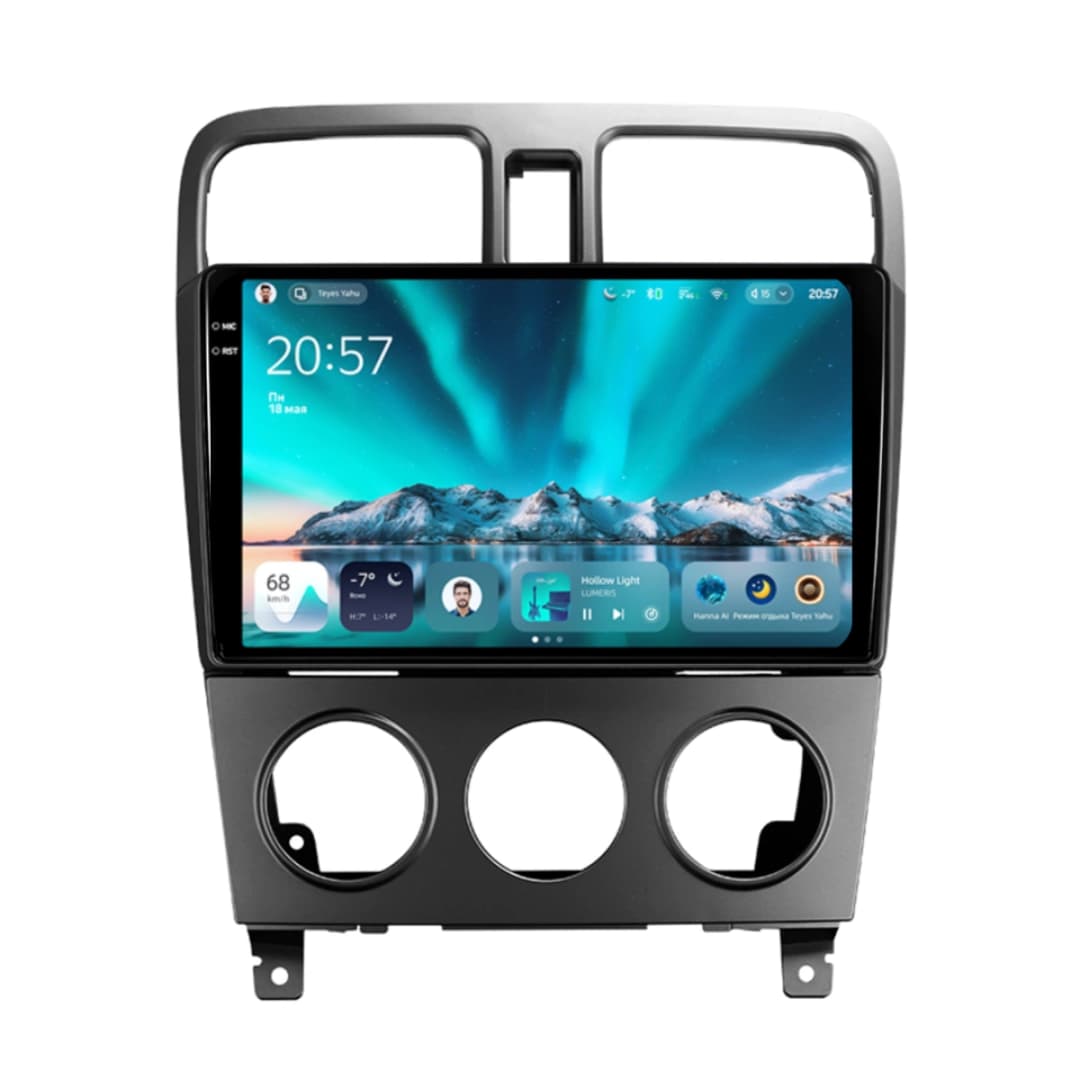 Navigatie Auto Teyes CC4 Subaru Forester 2 2002-2008 6+64GB 9.5" QLED Octa-core 2.7Ghz, Android 4G Bluetooth 5.1 DSP