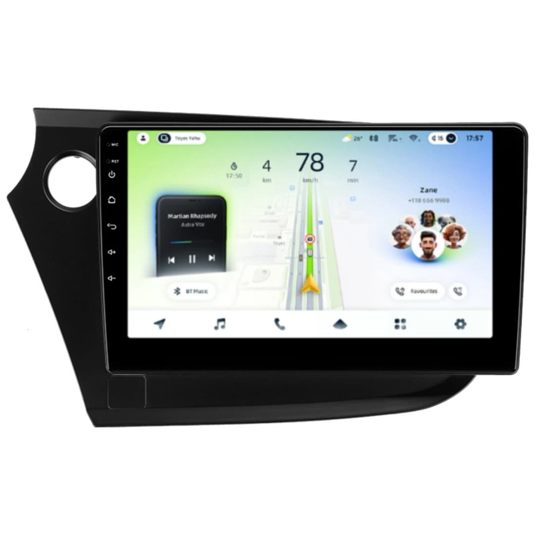 Navigatie Auto Teyes CC4L DTS Honda Insight 2009-2014 6+64GB 9" QLED Qualcomm 2Ghz, Android 4G Bluetooth 5.1 DSP