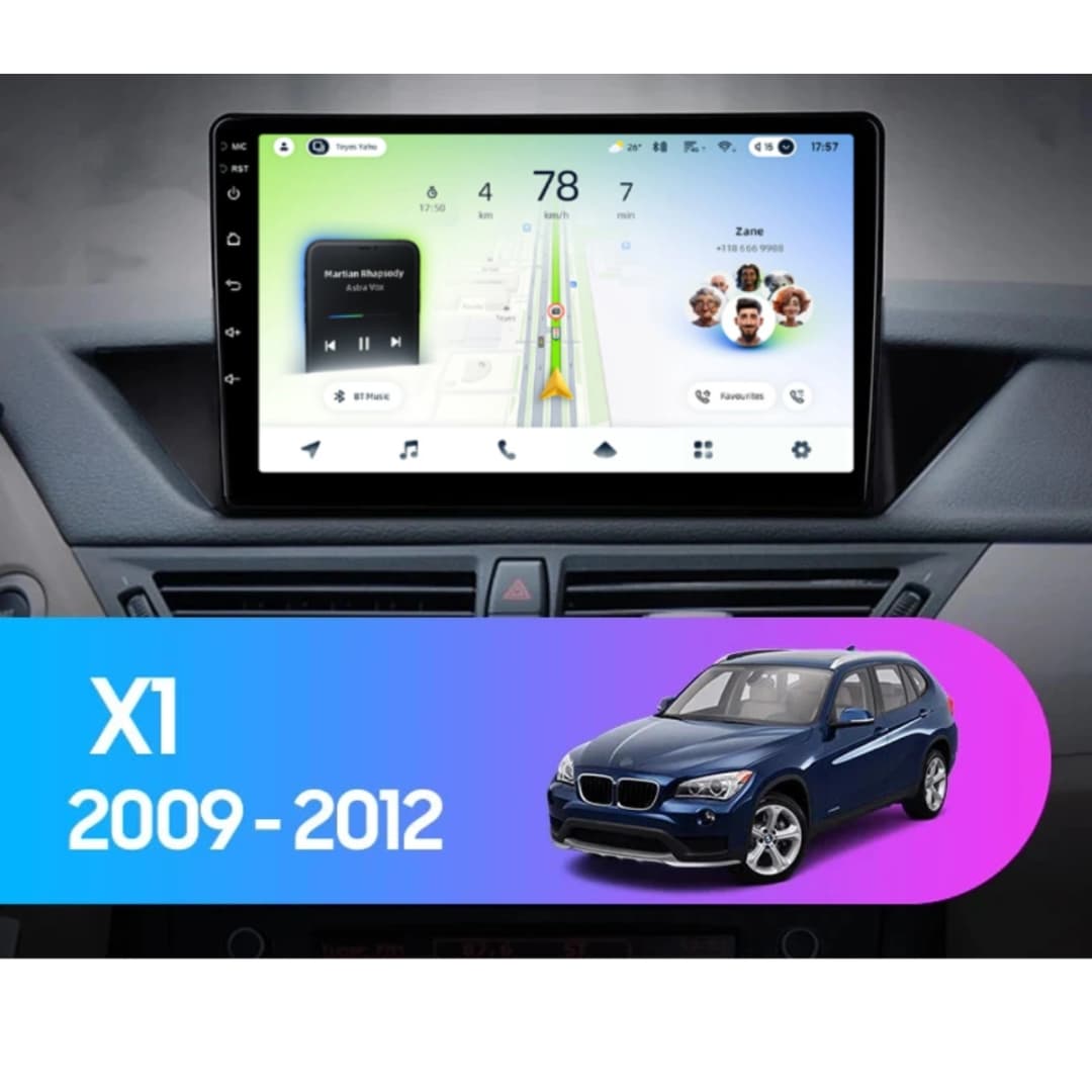 Navigatie Auto Teyes CC4L DTS BMW X1 E84 2010-2015 6+64GB 10.2" QLED Qualcomm 2Ghz, Android 4G Bluetooth 5.1 DSP