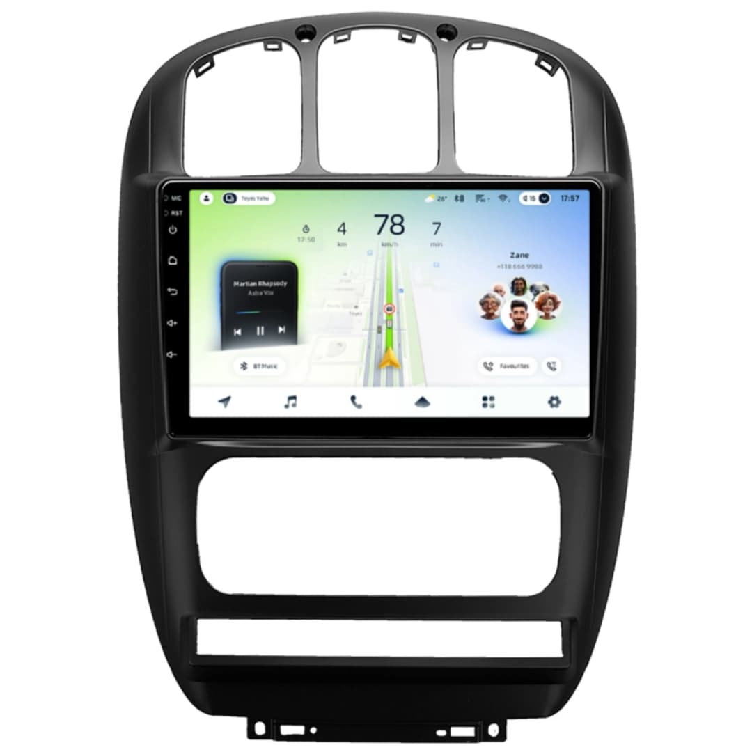 Navigatie Auto Teyes CC4L DTS Chrysler Voyager 2000-2007 6+64GB 10.2" QLED Qualcomm 2Ghz, Android 4G Bluetooth 5.1 DSP