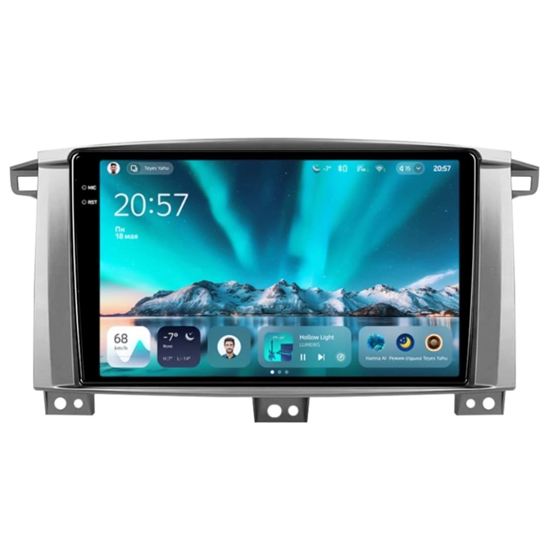 Navigatie Auto Teyes CC4 Toyota Land Cruiser LC J100 2002-2007 6+64GB 10.36" QLED Octa-core 2.7Ghz, Android 4G Bluetooth 5.1 DSP