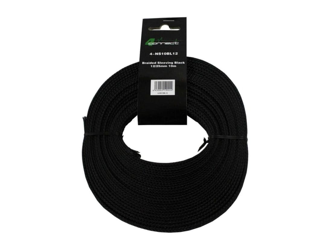 Tresa Cablu FOUR Connect 4-NS10BL12, 10 M, Negru, 12/25 mm