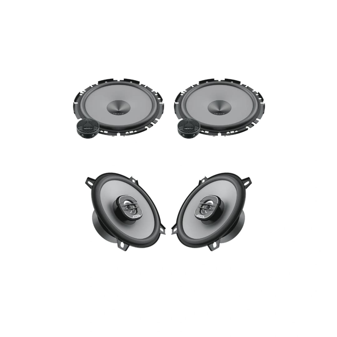 Pachet difuzoare auto dedicat Peugeot 307 2001 - 2005 Hertz Uno 70 W