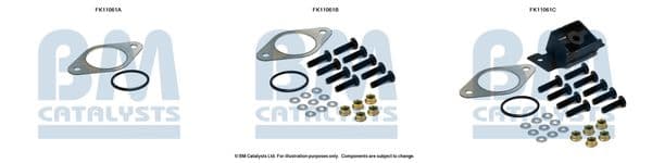 Set montaj, filtru funingine/particule BM CATALYSTS FK11061