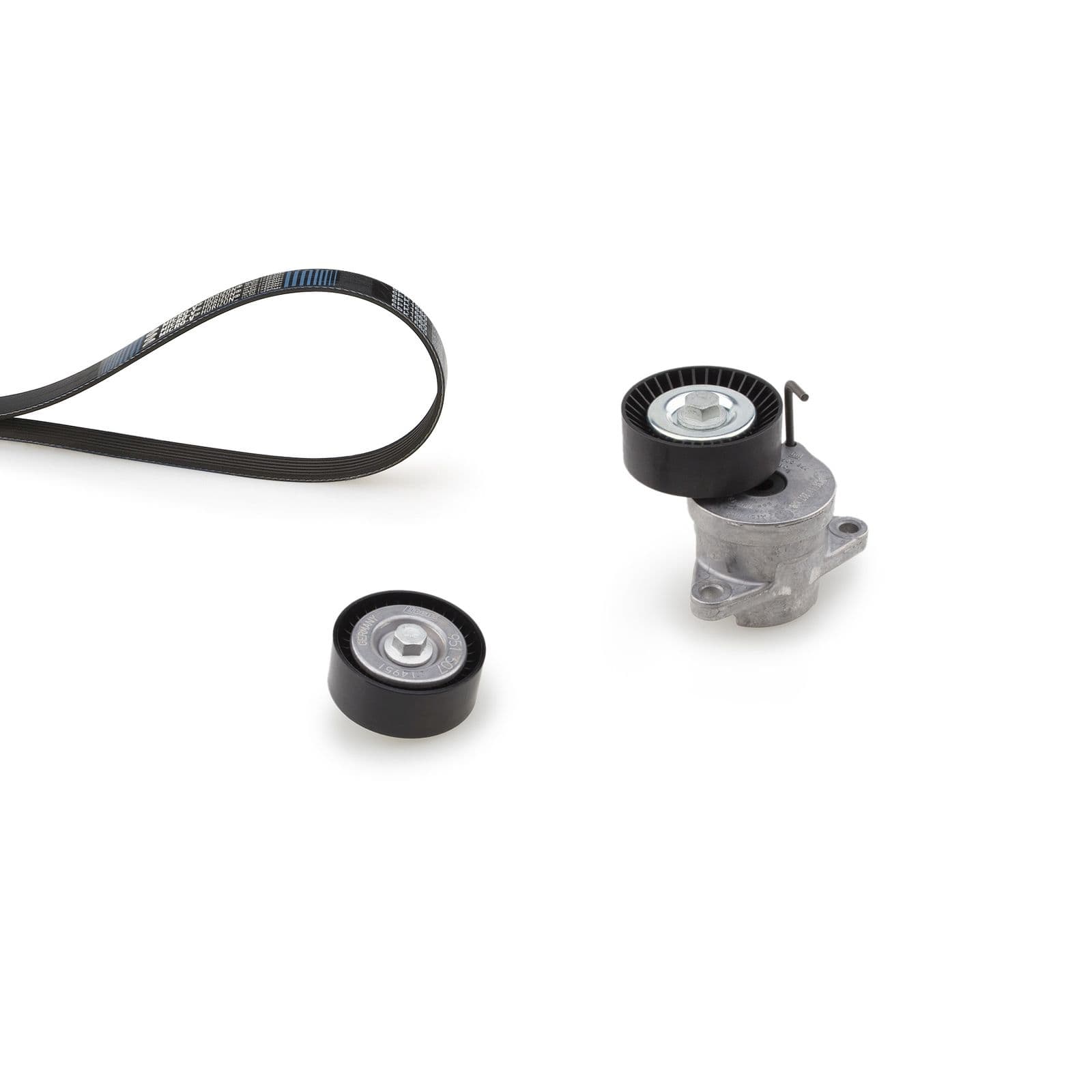 Set curea transmisie cu caneluri GATES Micro-V® K036PK1903